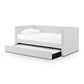 Alice Cream Linen Twin Trundle Bed