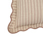 Striped 20" Linen Accent Cushion