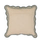 Striped 20" Linen Accent Cushion
