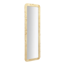 Cargar imagen en el visor de la galería, Tessa Natural Burl 72&quot; Floor Mirror
