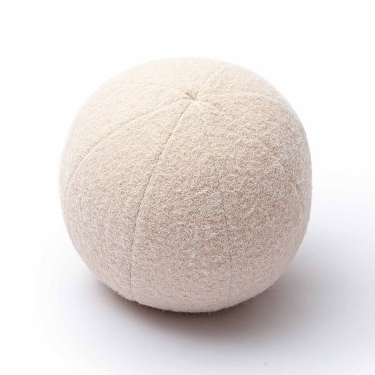 Boba Rose-Tan Long Mohair 9" Pillow