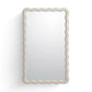 Faire Cream Squiggle Wall Mirror