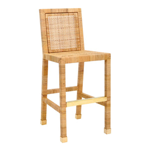 AMARA RATTAN BAR STOOL