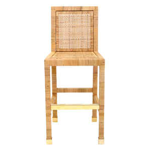 AMARA RATTAN BAR STOOL