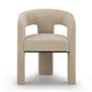 Silla de comedor de chenilla Malone Performance