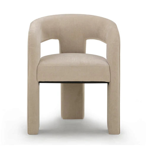 Silla de comedor de chenilla Malone Performance