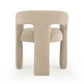 Malone Rust Red Performance Chenille Dining Chair