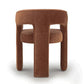 Silla de comedor de chenilla Malone Performance