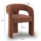 Silla de comedor de chenilla Malone Performance