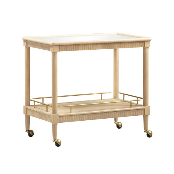 Slosh Natural Ash Bar Cart
