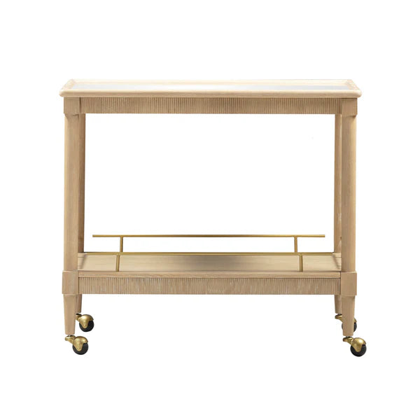 Slosh Natural Ash Bar Cart