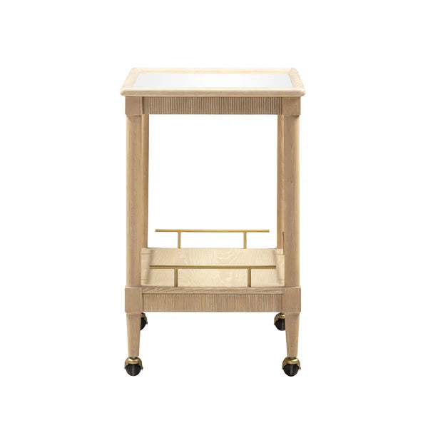 Slosh Natural Ash Bar Cart