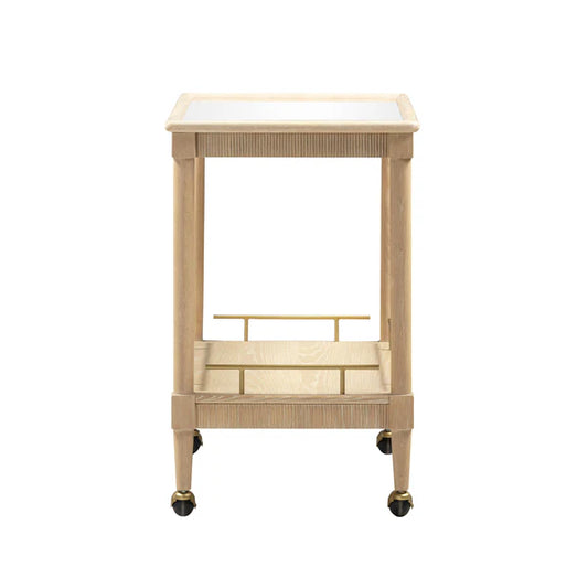Slosh Natural Ash Bar Cart