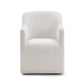 Helena Tall Textured Weave Performance Fabric Dining Chair