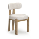 Odessa Cream Performance Fabric Dining Chair