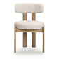 Odessa Cream Performance Fabric Dining Chair