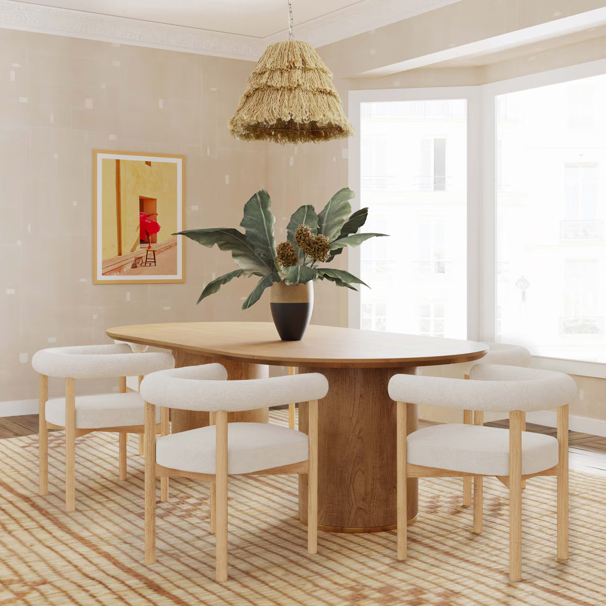 Spara Performance Boucle Dining Chair