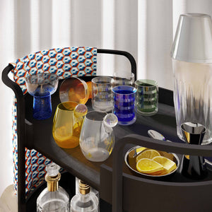 Cyril Black Bar Cart