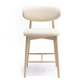 Zinea Forest Green Performance Textured Velvet Counter Stool