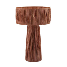 Cargar imagen en el visor de la galería, Shelby Raffia Natural Table Lamp
