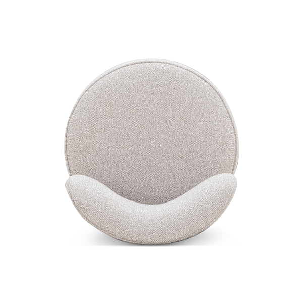 Amaya Grey Textured Fabric Swivel Desk Chair
