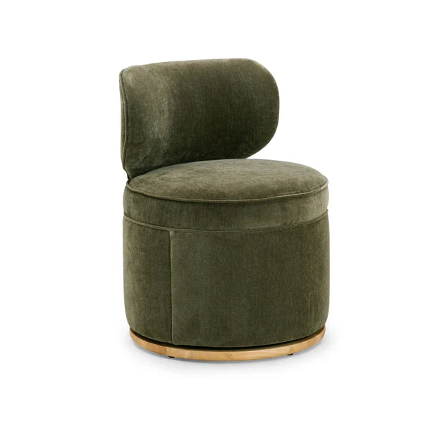 Amaya Grey Textured Fabric Swivel Desk Chair