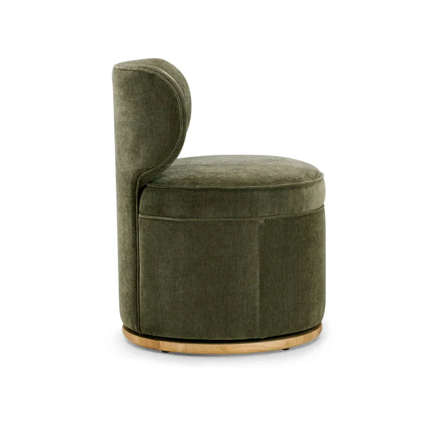 Amaya Grey Textured Fabric Swivel Desk Chair
