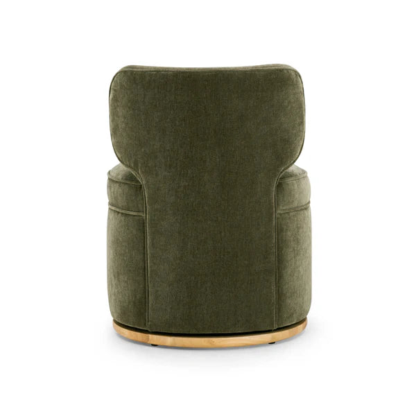 Amaya Grey Textured Fabric Swivel Desk Chair