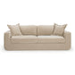 Miri 90.5" Upcycled Washed Velvet Sofa