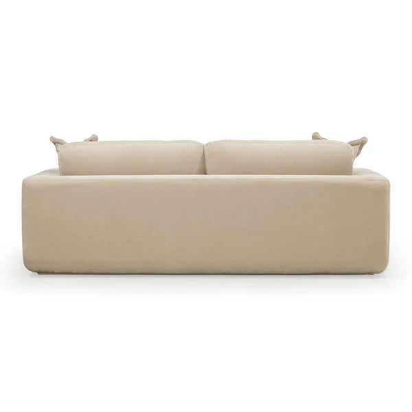 Miri 90.5" Upcycled Washed Velvet Sofa
