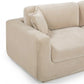 Miri 90.5" Upcycled Washed Velvet Sofa