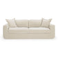 Miri 90.5" Upcycled Washed Velvet Sofa