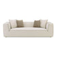 Tristine Olive Green Upcycled Basketweave Sofa