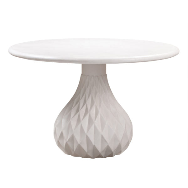 MESA DE COMEDOR TULUM IVORY CONCRETE