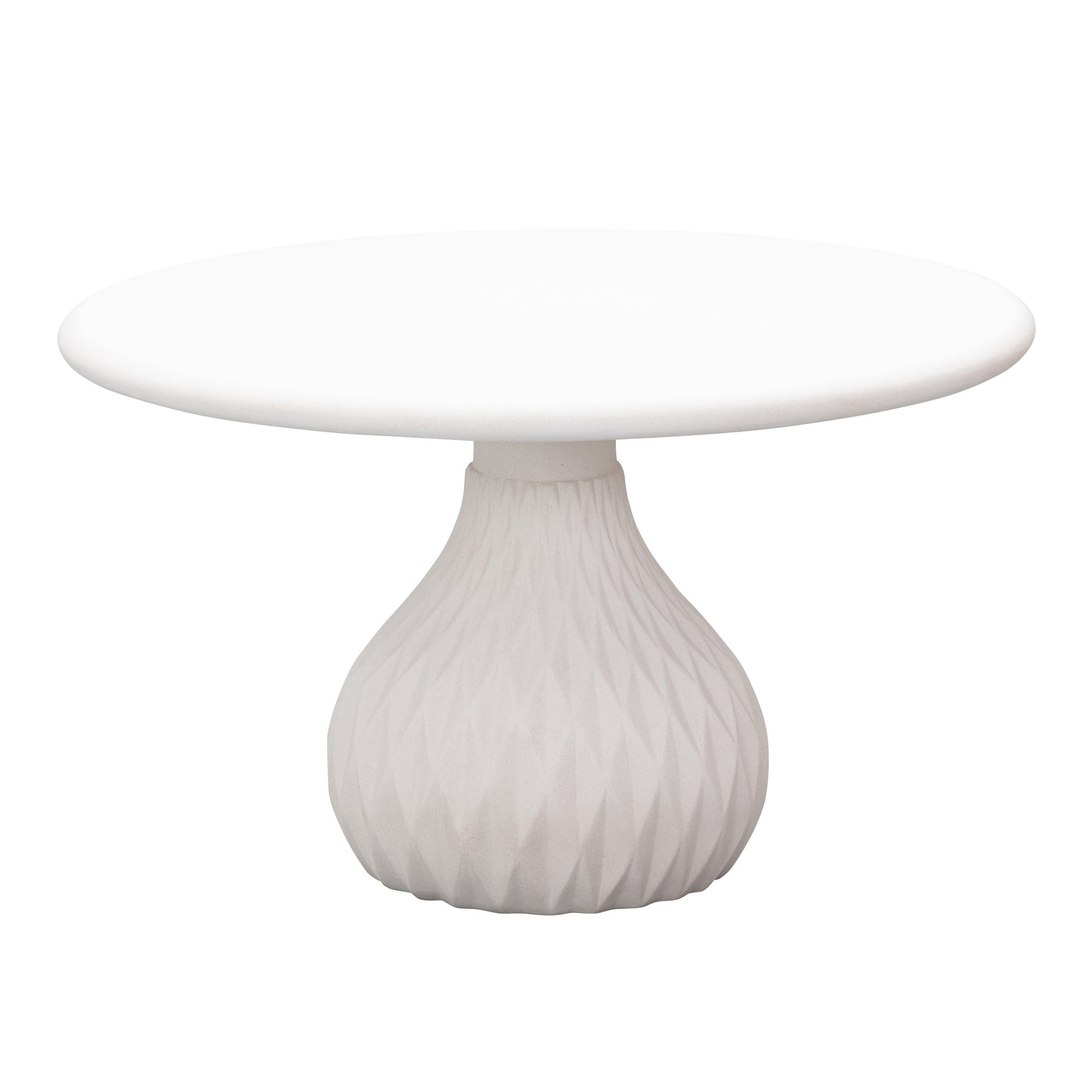 MESA DE COMEDOR TULUM IVORY CONCRETE