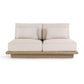 Mora Cream Outdoor Sofa