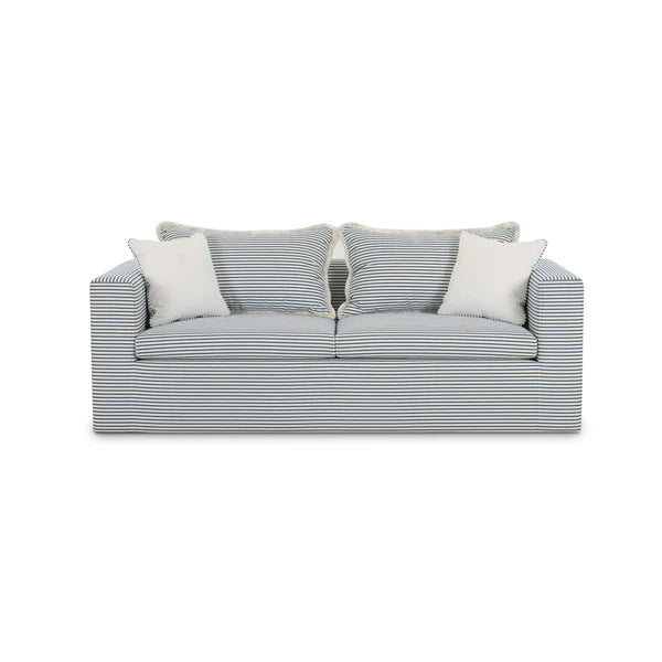 Salty 84.5" Striped Outdoor Sofa