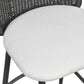 Alexa Rattan Performance Fabric Barstool