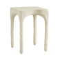 Skully Cream Textured Side Table