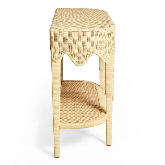 Sally 41" Natural Rattan Console Table