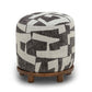 Bisou Jacquard Ottoman