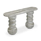 Hyre 59" Faux Stone Indoor/Outdoor Concrete Console Table