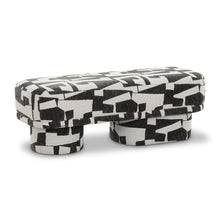 Cargar imagen en el visor de la galería, Lena Cream Jacquard Bench
