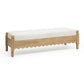 Thelma 56" Cream Performance Basketweave Bench
