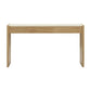 Paige 56" Natural Oak 2-Drawer Console Desk