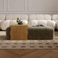 Spencer 54" Performance Basketweave Ottoman with Bridge Table