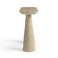 Sandra Faux Travertine Indoor/Outdoor Console Table