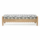 Thelma 56" Leopard Jacquard Bench