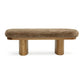 Ollie 48" Contract-Grade Straight Vegan Shearling Bench