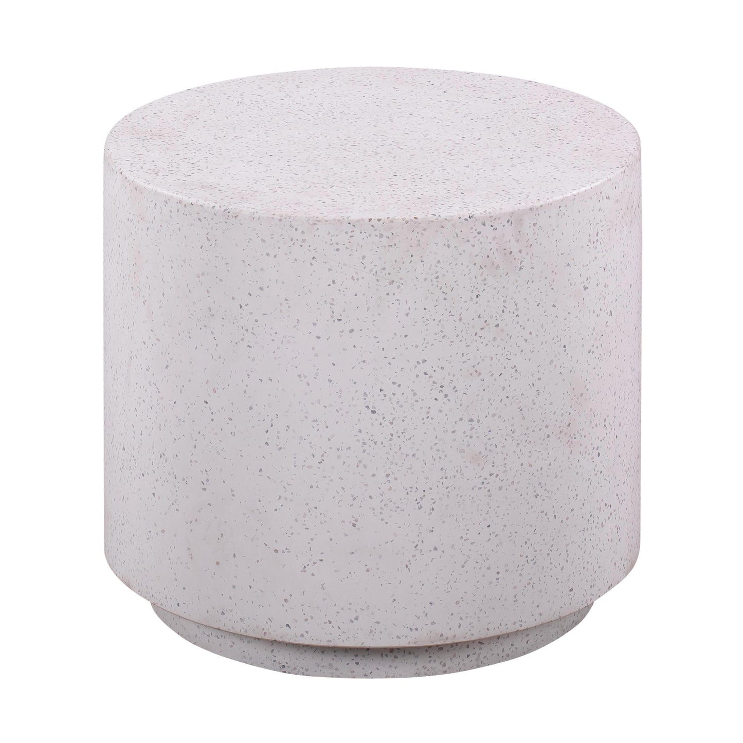 Terrazzo Light Speckled Side Table
